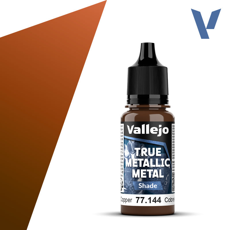 Vallejo True Metallic: Shade - Ancient Copper (77.144)