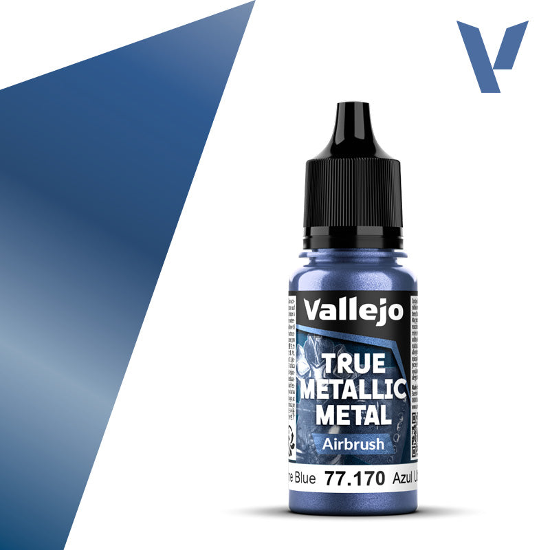 Vallejo True Metallic: Airbrush - Ultramarine Blue (77.170)