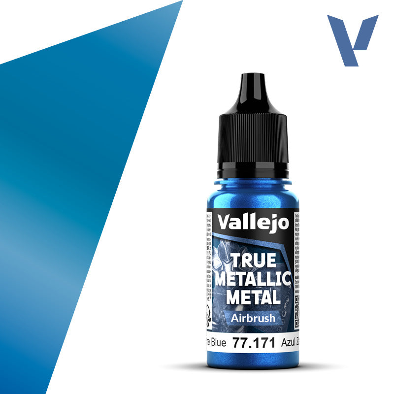 Vallejo True Metallic: Airbrush - Sapphire Blue (77.171)