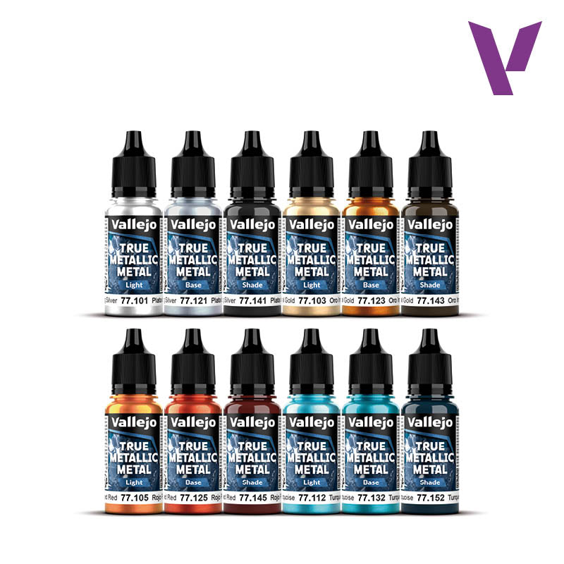 Vallejo: True Metallic Metal Starter Set (77.272)