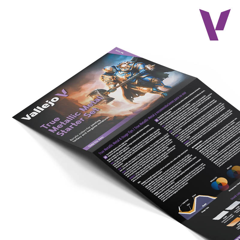 Vallejo: True Metallic Metal Starter Set (77.272)