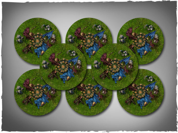 Warhammer Age of Sigmar: Objective markers - Battlefield (Deep-Cut Studio)