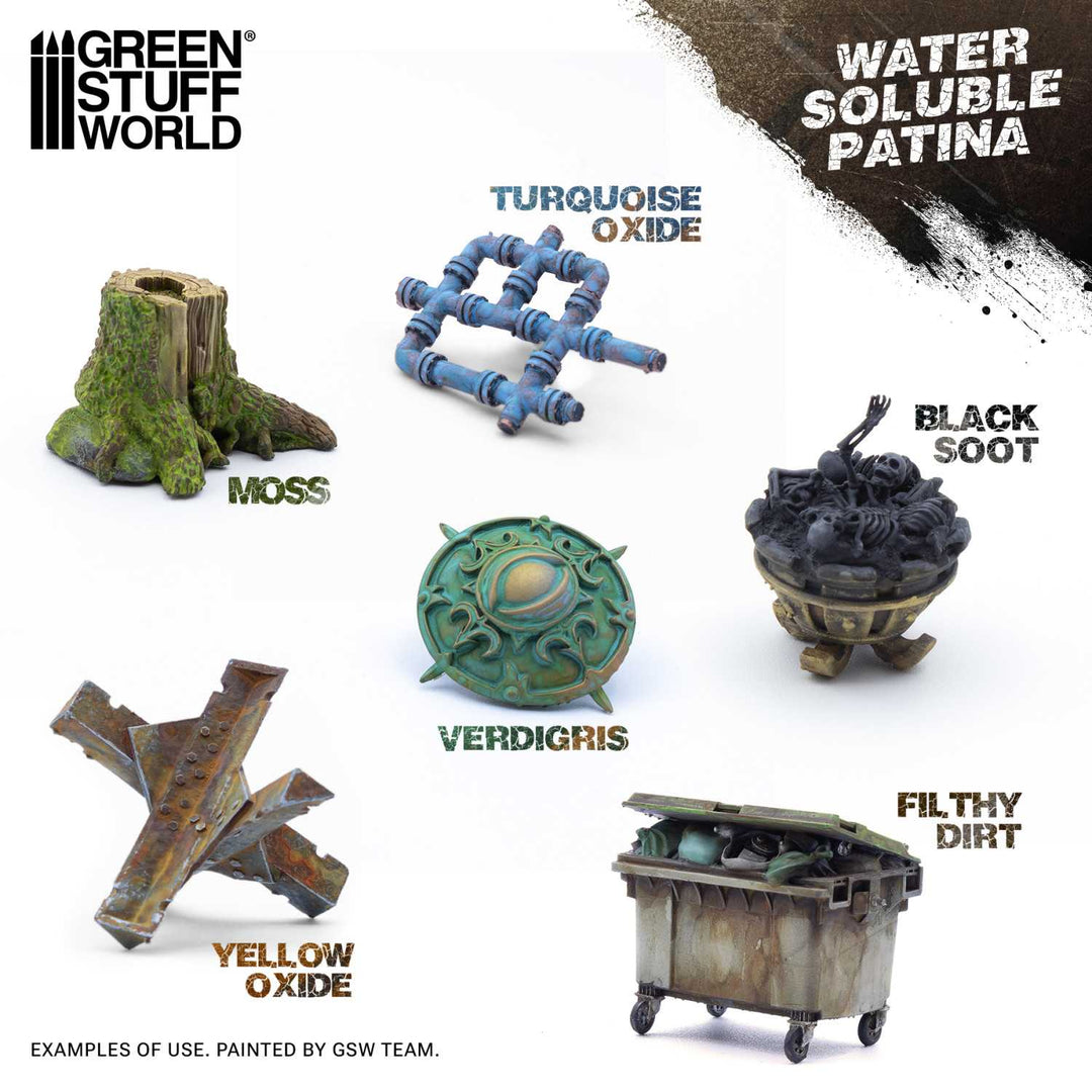 Water soluble patina set (Green Stuff World)