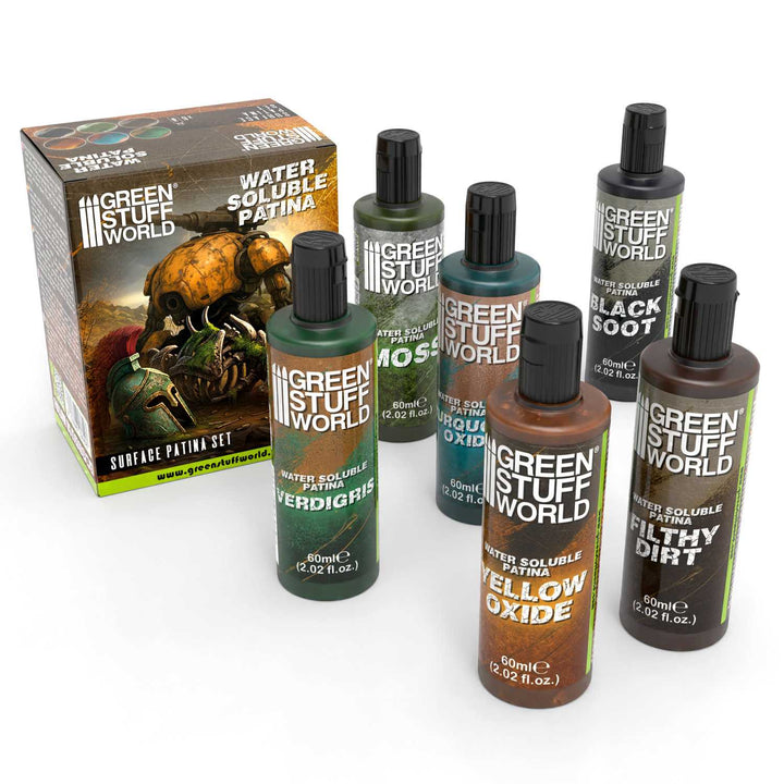 Water soluble patina set (Green Stuff World)