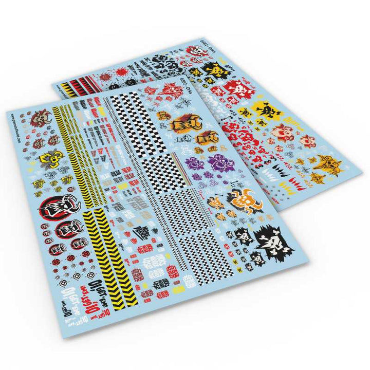 Waterslide Decals - Orcs (Green Stuff World)