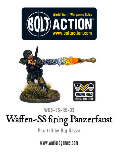 Bolt Action: Waffen-SS Firing Panzerfaust