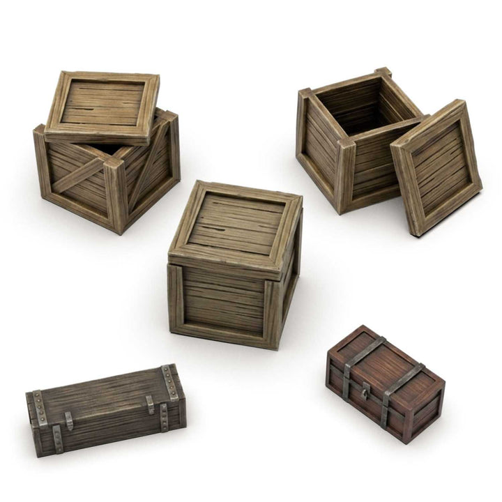 Wooden Crates 1:35 (Green Stuff World)