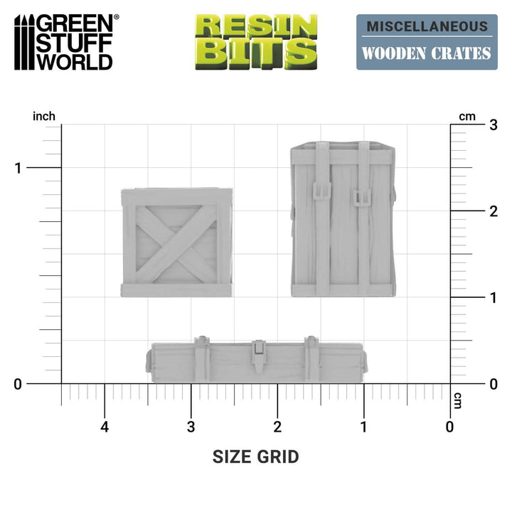 Wooden Crates 1:48 (Green Stuff World)