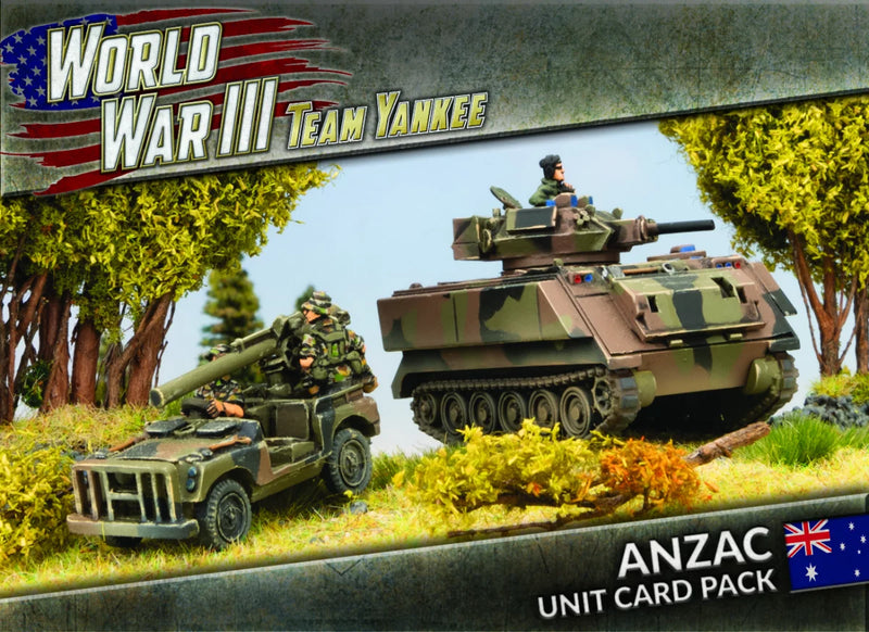 World War III: Team Yankee - ANZAC Unit Card Pack (29x Cards) (WW3-09A)