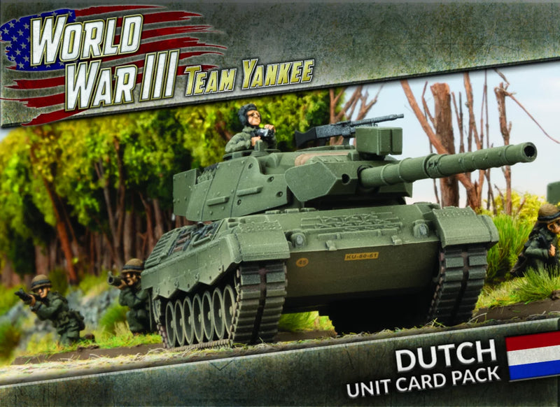 World War III: Team Yankee - Dutch Unit Card Pack (31x Cards) (WW3-09D)