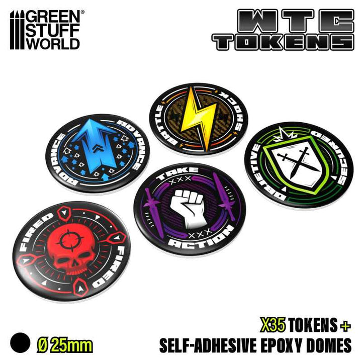 WTC Token Set Wh40k compatible – 10th Edition (Green Stuff World)