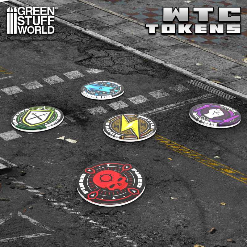 WTC Token Set Wh40k compatible – 10th Edition (Green Stuff World)