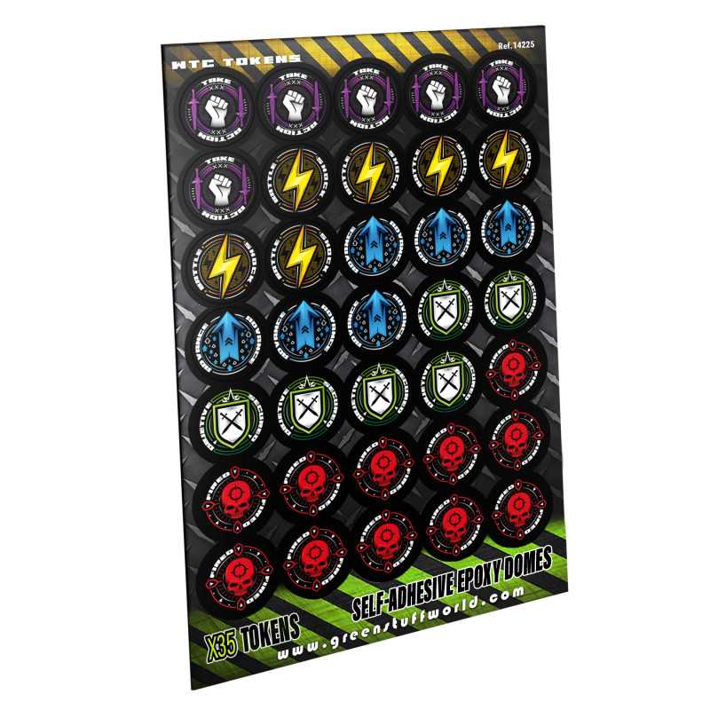 WTC Token Set Wh40k compatible – 10th Edition (Green Stuff World)