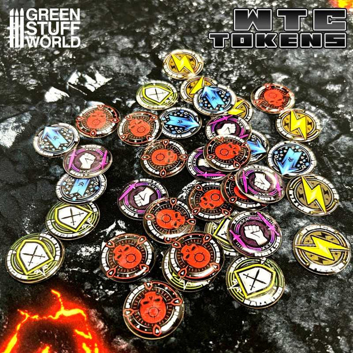 WTC Token Set Wh40k compatible – 10th Edition (Green Stuff World)