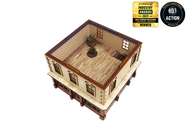 WW2 Normandy Restaurant Prepainted [28mm/1:56]