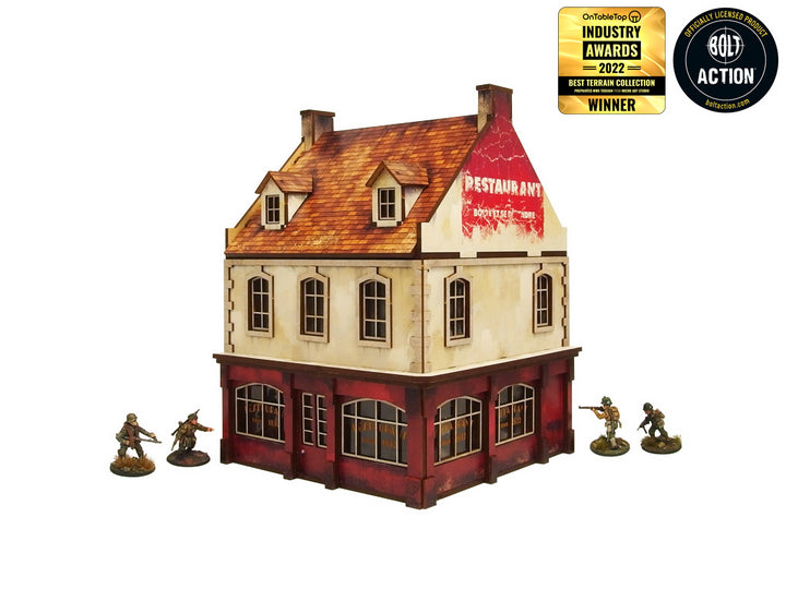 WW2 Normandy Restaurant Prepainted [28mm/1:56]