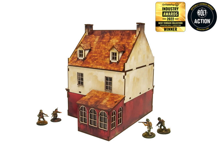 WW2 Normandy Restaurant Prepainted [28mm/1:56]