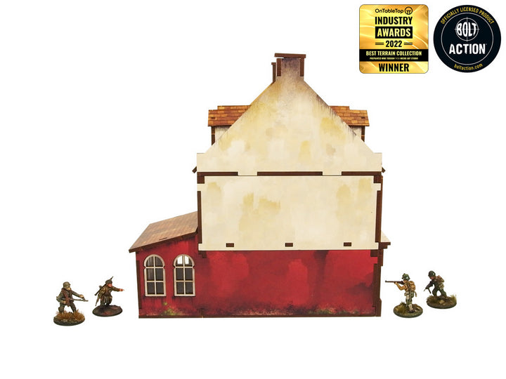 WW2 Normandy Restaurant Prepainted [28mm/1:56]