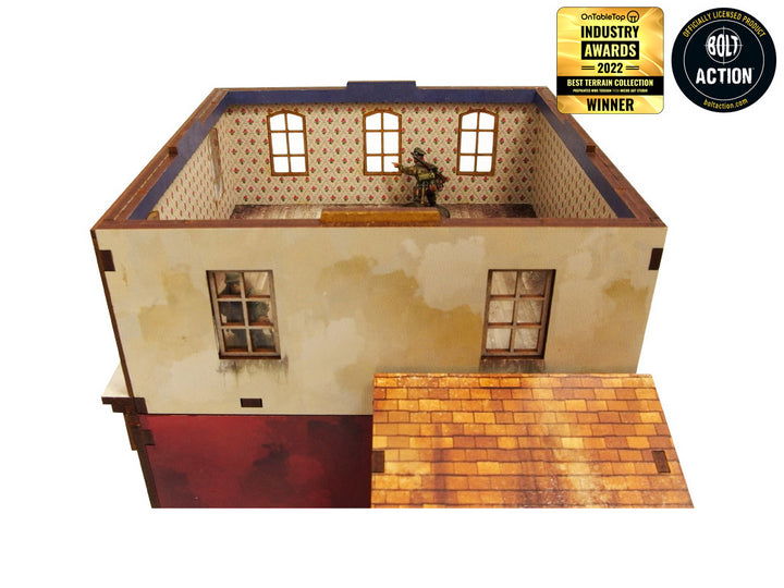 WW2 Normandy Restaurant Prepainted [28mm/1:56]
