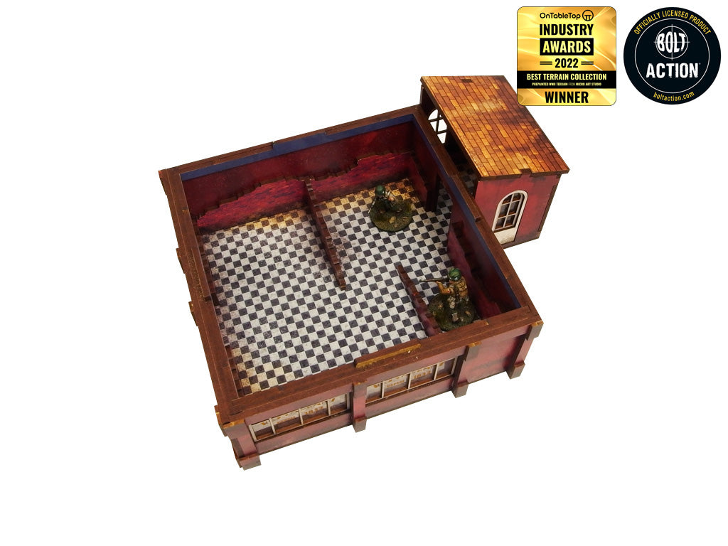 WW2 Normandy Restaurant Prepainted [28mm/1:56]