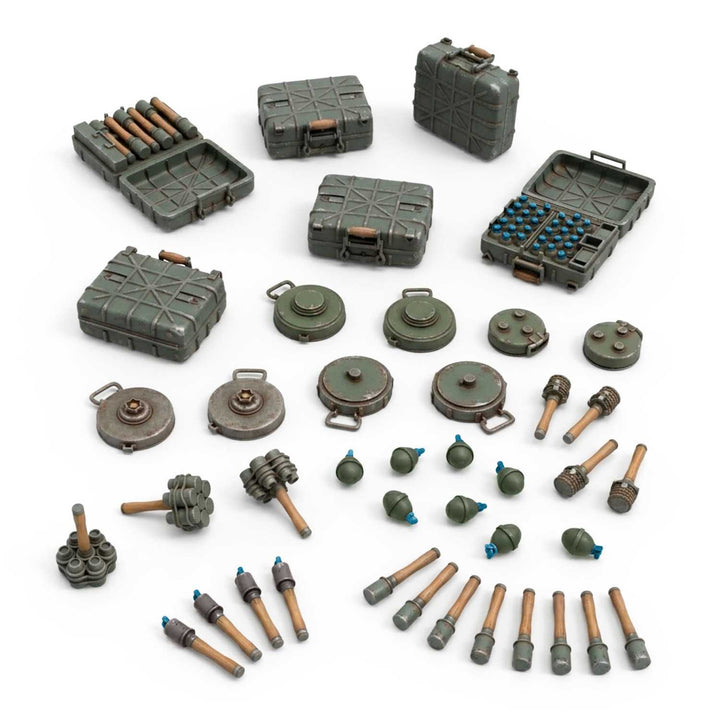 WWII German Grenades 1:35 (Green Stuff World)