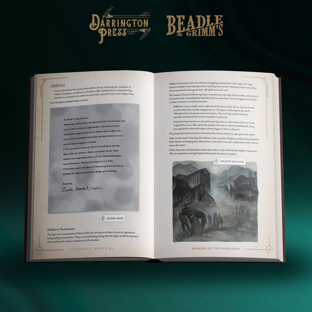 Candela Obscura Assignment Book Horrors of the Fairelands (Beadle & Grimms)