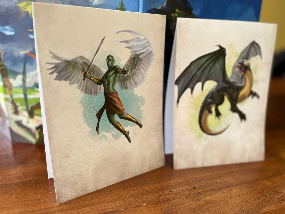 Dungeons & Dragons RPG Encounter Cards - Challenge Rating 7+: Pack 1
