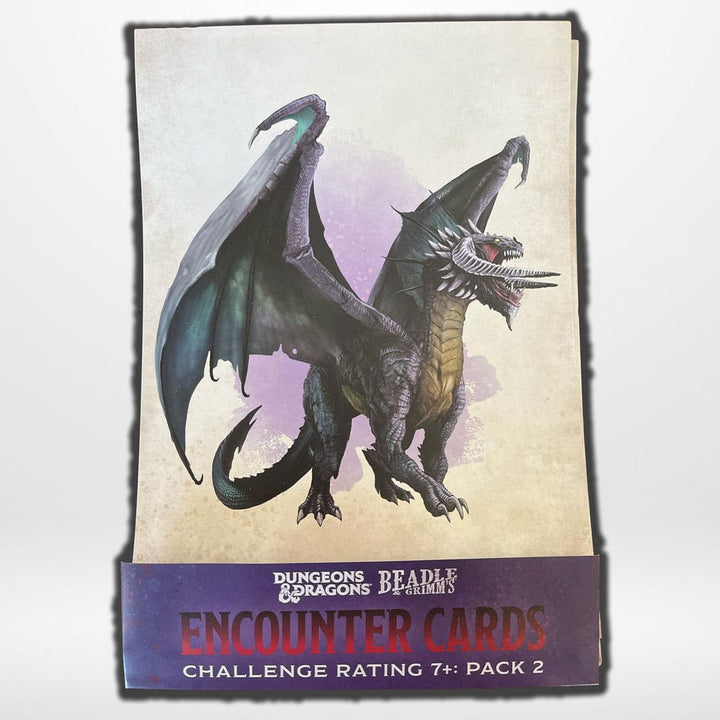 Dungeons & Dragons RPG Encounter Cards - Challenge Rating 7+: Pack 2