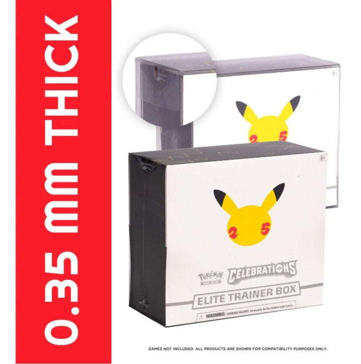 PET Protectors 5-Pack for Booster Boxes / Elite Trainer Boxes Ver. 2