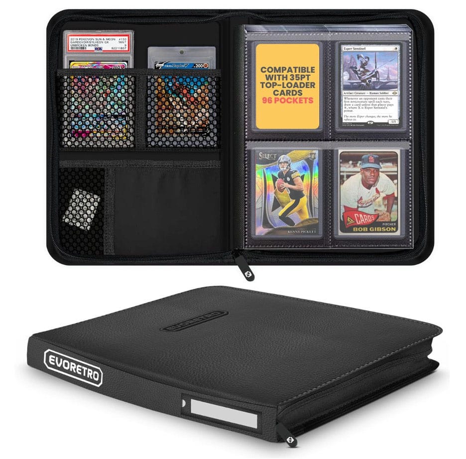 Evoretro Shield+ Topload Cards Binder Compact 96 Karten Black (EVO-3787)