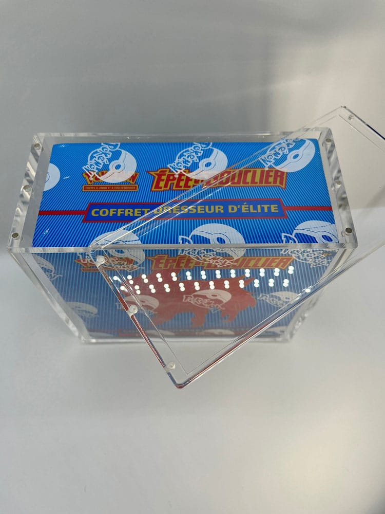 Evoretro Acrylic Display Case for Booster Boxes / Elite Trainer Boxes Ver. 1 Magnetic (EVO-4500)