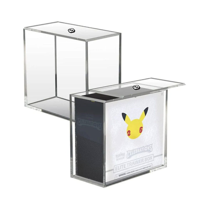 Evoretro Acrylic Display Case for Booster Boxes / Elite Trainer Boxes Ver. 2 with Sliding Lid (EVO-7702)