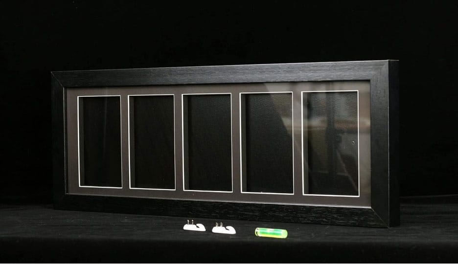 Evoretro Graded Card Display Frame for 5 PSA Graded Cards (EVO-9963)