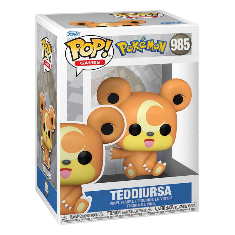 Pokemon POP! Games Vinyl Figure Teddiursa 9 cm