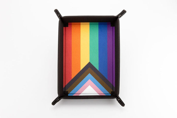 Folding Dice Tray Pride Rainbow Flag (FanRoll)