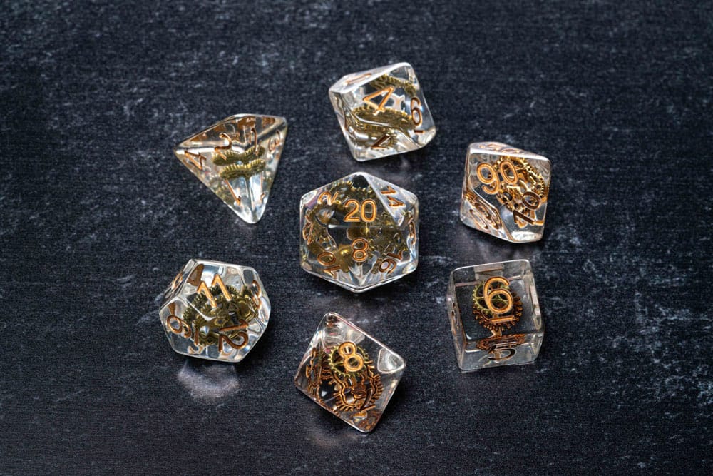 Dice Set Gear (7) (FanRoll)