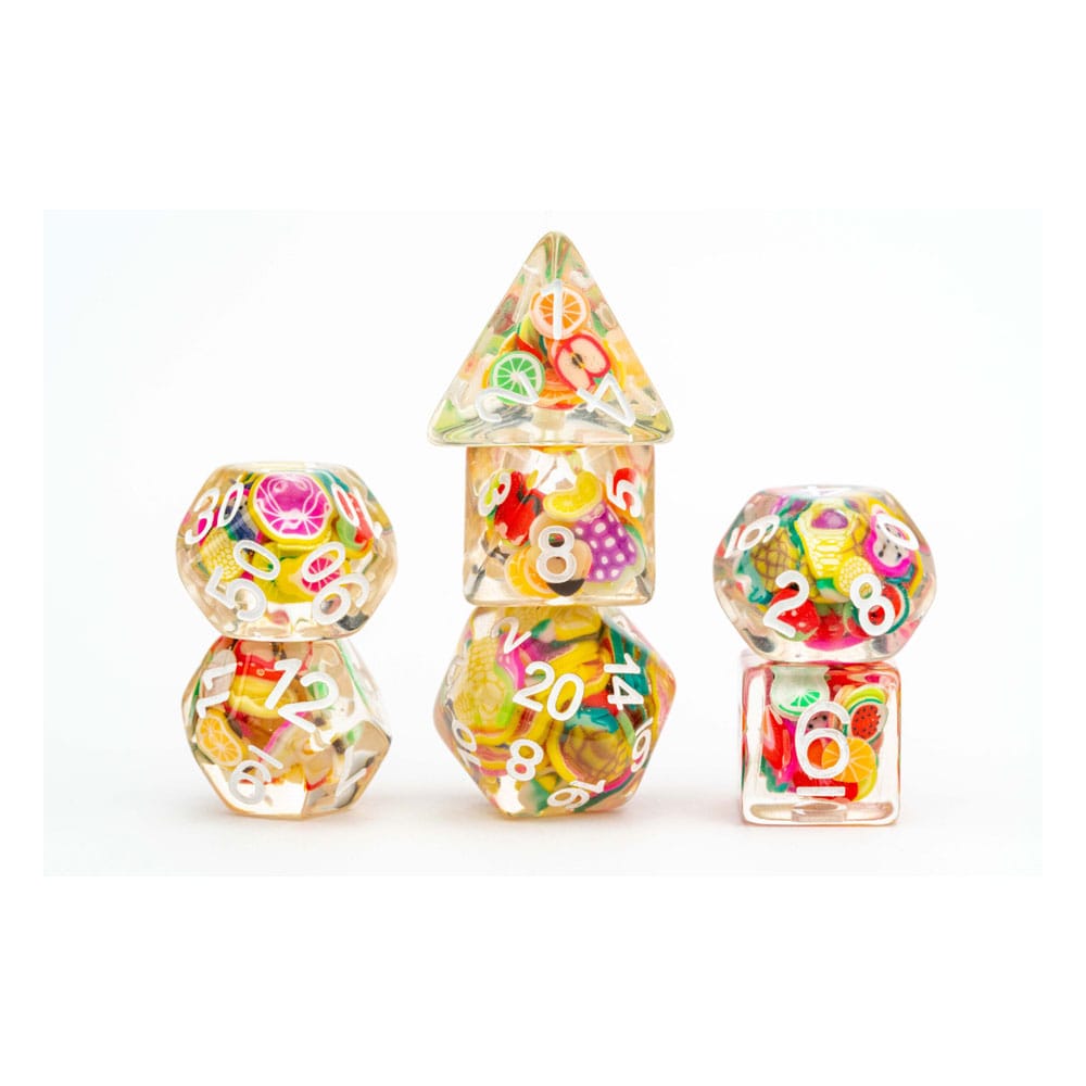 Dice Set Fruit (7) (FanRoll)