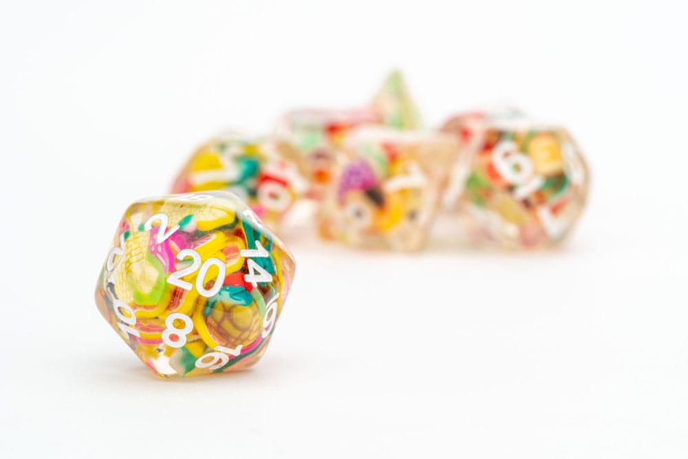 Dice Set Fruit (7) (FanRoll)