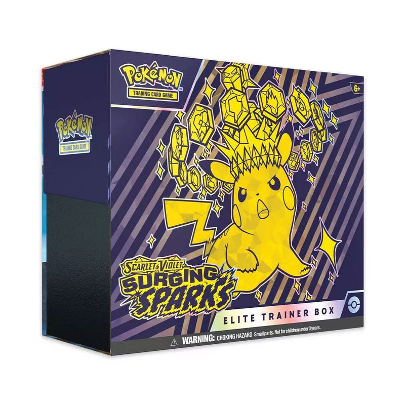 Pokemon TCG: SV08 Surging Sparks - Elite Trainer Box