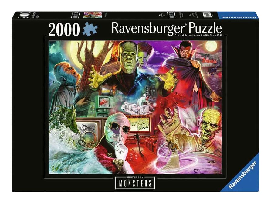 Universal Monsters (2000 brikker)