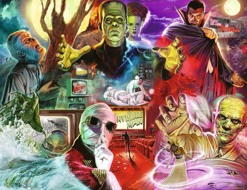 Universal Monsters (2000 brikker)
