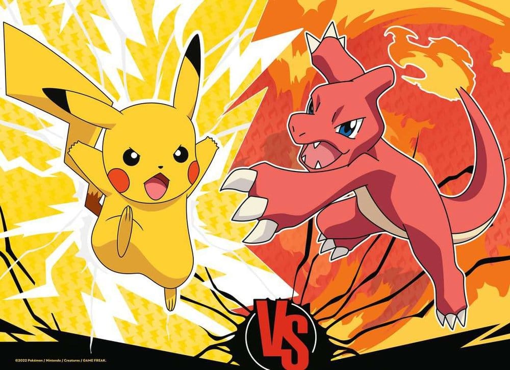 Pokémon Puzzle 4-Pack Pokémon Buddies (4x100 brikker)