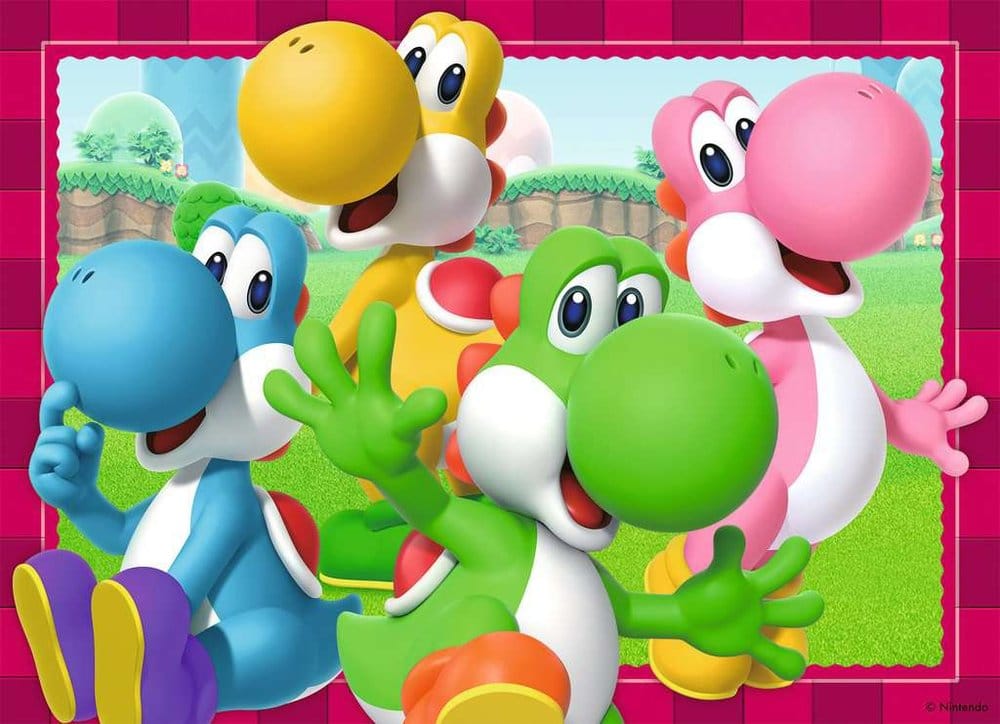 Super Mario Puzzle 4-Pack Time for Mario! (4x100 brikker)