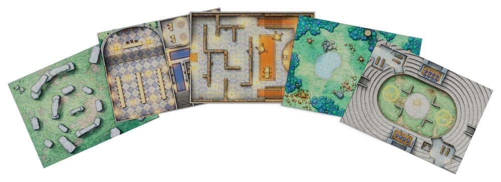 Dungeons & Dragons: Arcana Unleashed - Map Pack