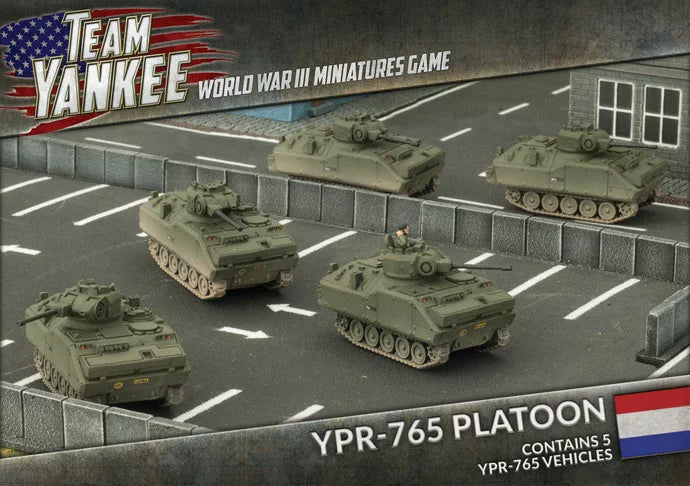 World War III: Team Yankee - YPR-765 Platoon (WWIII x5 Tanks) (TDBX02)