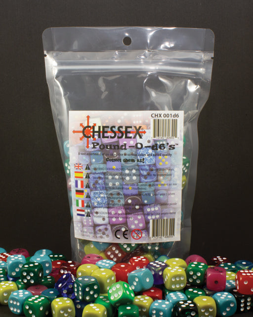 Chessex Pound o d6 (Chessex) (001d6)