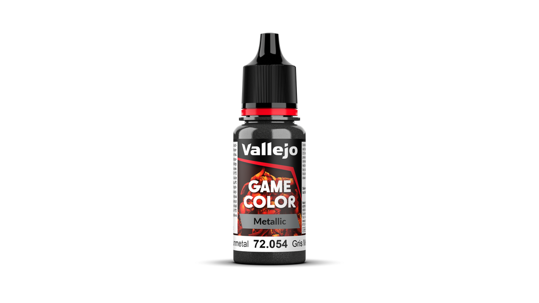 Vallejo Game Color Metallic: Dark Gunmetal (72.054)