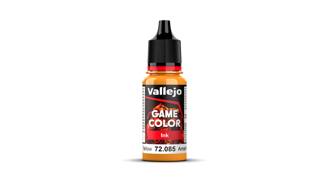 Vallejo Game Color Ink: Yellow (72.085)
