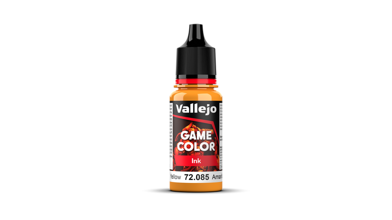 Vallejo Game Color Ink: Yellow (72.085)