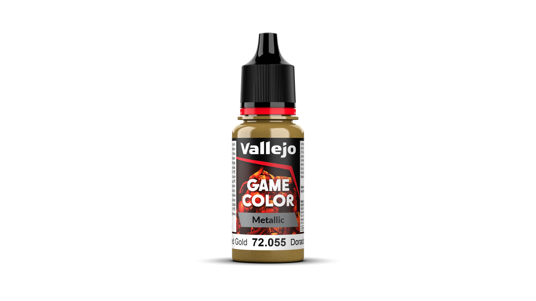 Vallejo Game Color Metallic: Polished Gold (72.055)